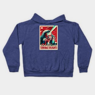 Terrible Delights Laser Freak Out Kids Hoodie